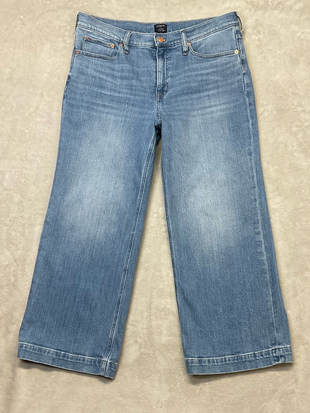 J.Crew Classic High Rise Wide Leg Jeans Womens 31 / 31P